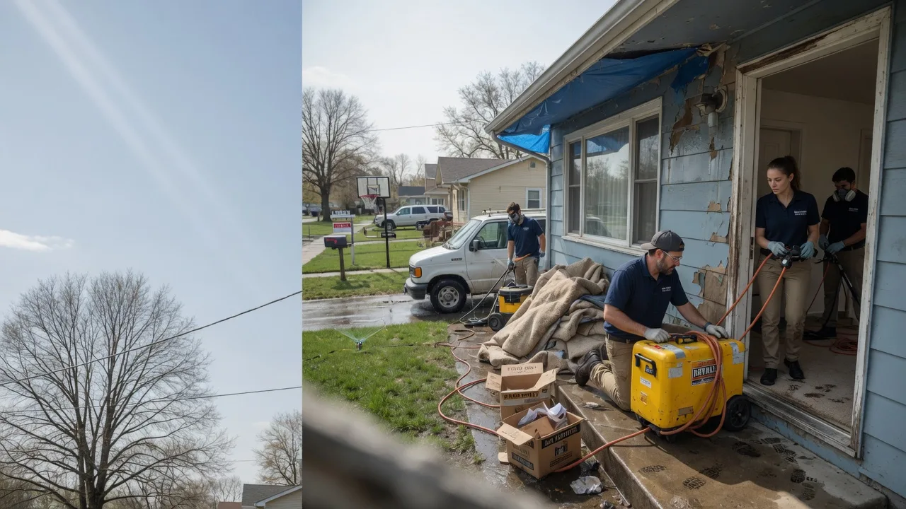 Basement Flood Cleanup in Talihina, OK near me